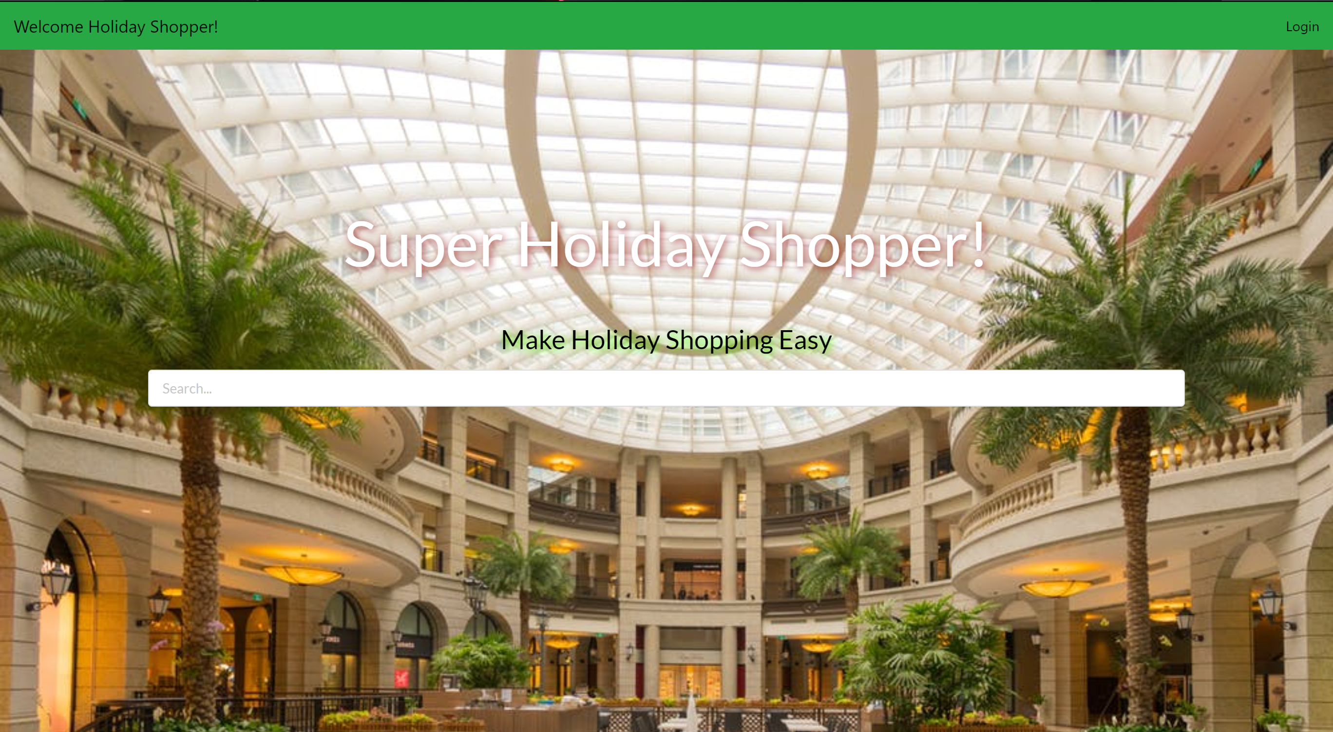 Super Holiday Shopper